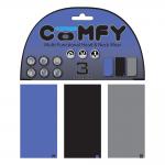 Oxford Comfy 3-Pack BLue/Black/Grey