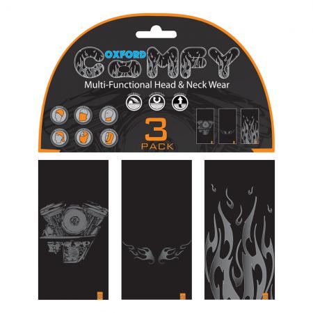 Oxford Comfy 3-Pack Graphics